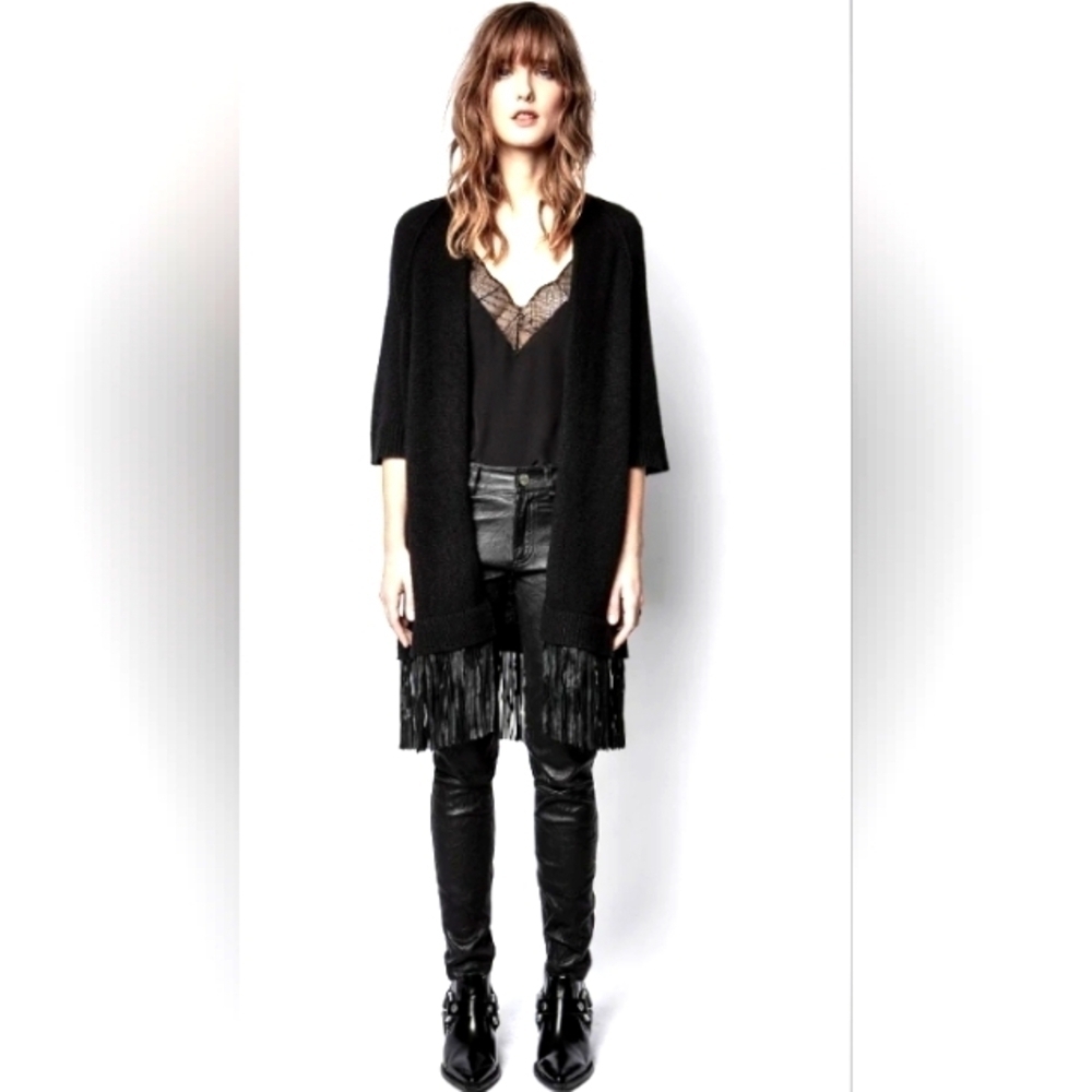 Zadig voltaire Paloma poncho.